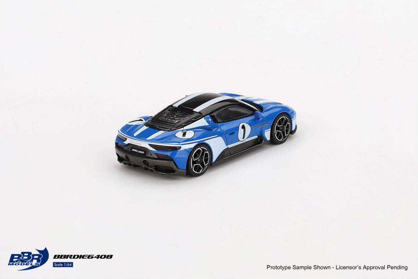 [ETA:  Sep 2025 ] BBR 1/64 Maserati MC20  #1 
Maserati Performance Experience