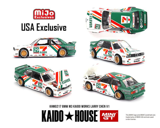 [ETA:  May 2026 ] Mini GT x Kaido★House 1/64 BMW M3 KAIDO WORKS  LARRY CHEN V1 USA Exclusive