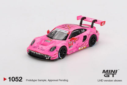 [ETA:  Dec 2025 ] Mini GT 1/64 Porsche 911 GT3 R #77 AO Racing 2024 IMSA ROAD AMERICA