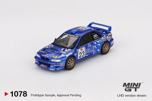 [ETA:  Jan 2026 ] Mini GT 1/64 Subaru Impreza WRC99 #23  
2000 Acropolis Rally