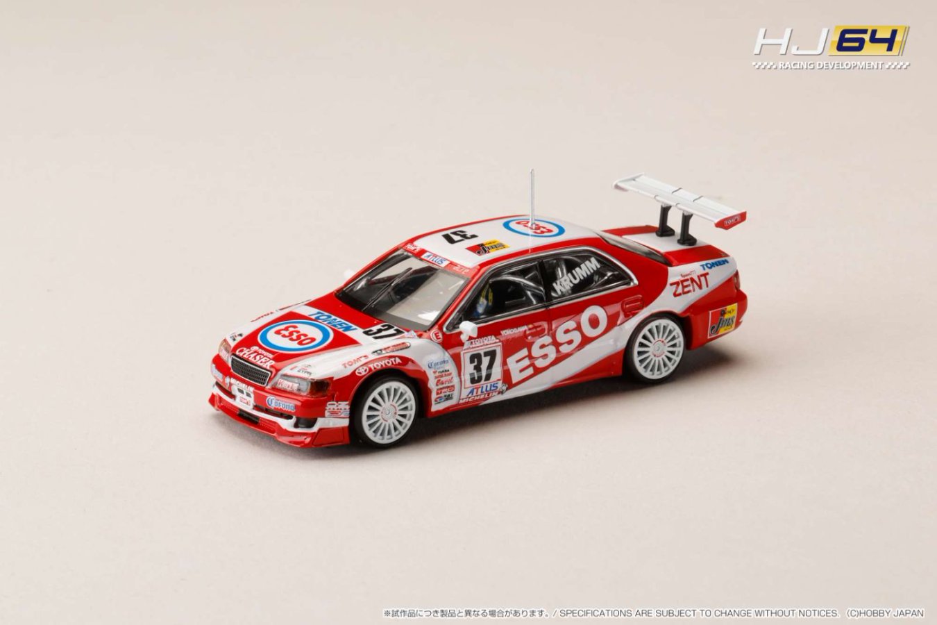[ETA:  May 2026 ] Hobby Japan 1/64 ESSO TONEN TOM'S Chaser (#37) 1997 JTCC