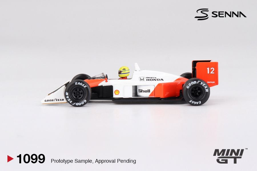 [ETA:  Mar 2026 ] Mini GT 1/64 McLaren MP4/4 #12 Ayrton Senna 1988 Japanese Grand Prix  Winner