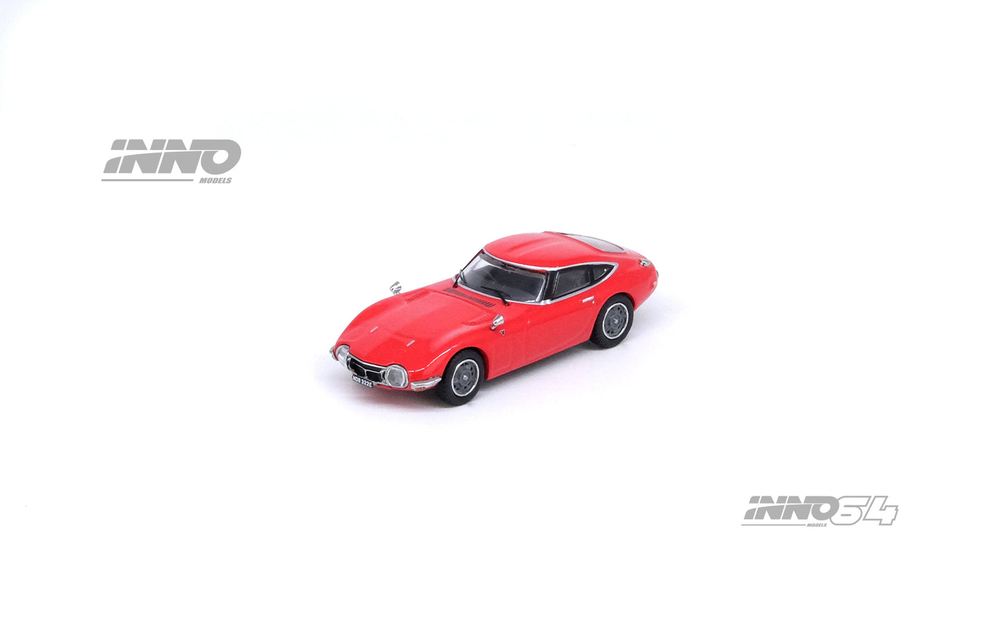 Inno64 1/64 TOYOTA 2000GT Solar Red