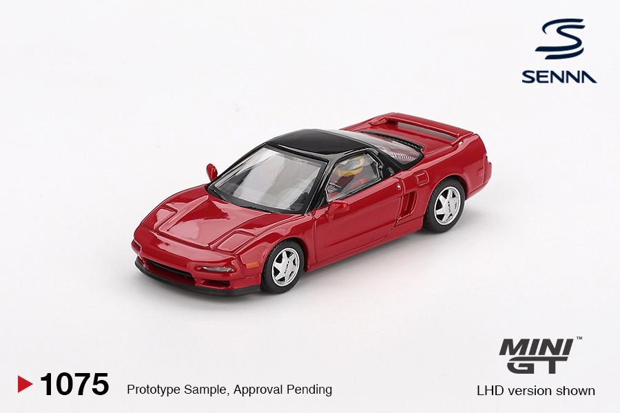[ETA:  Dec 2025 ] Mini GT 1/64 Honda NS-X Prototype Midship Sports 1989 Ayrton Senna w/ Figure