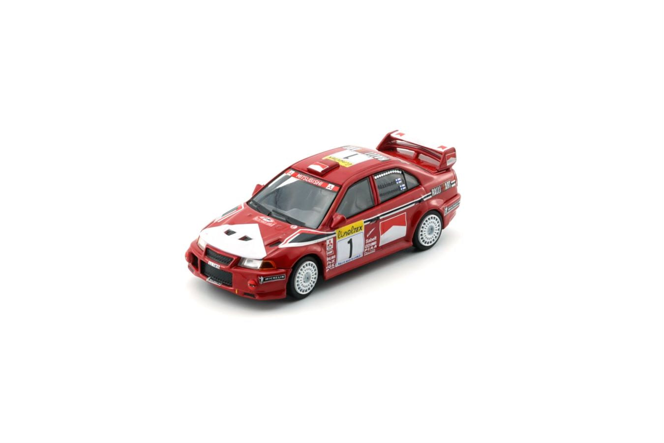 BM Creations 1/64 Mitsubishi Lancer EVO VI 
- Winner Car of the Rally Monte Carlo 1999 #1