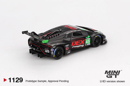 [ETA:  Apr 2026 ] Mini GT 1/64 Lamborghini Huracán GT3 EVO2 #45 No.45 DEX Imaging 2024 IMSA Daytona 24 Hrs