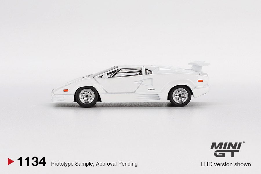 【極美品】　Anita Bilardi SHOPPING APE SMALL 白 Preorder) Mini GT 1:64 Lamborghini Countach 25th Anniversary