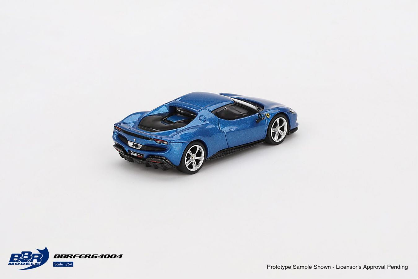 [ETA:  Sep 2025 ] BBR 1/64 Ferrari 296 GTB Blu Corsa