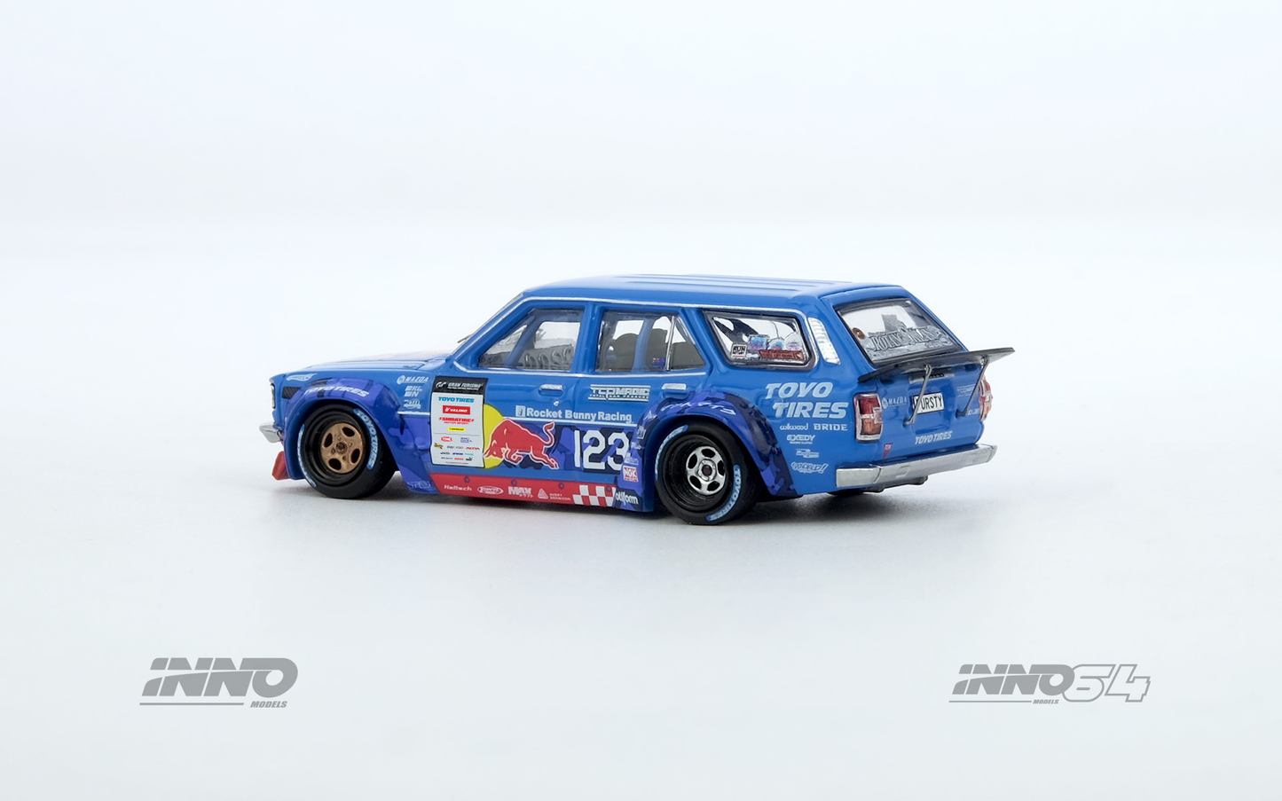 [ETA:  Jun 2025 ] Inno64 1/64 MAD MIKE 1976 MAZDA RX3 Station Wagon 
D1GP Series 2024