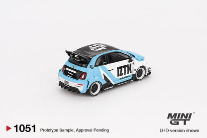 [ETA:  Nov 2025 ] Mini GT 1/64 Abarth 595 LB-WORKS x Abas Works IZTK