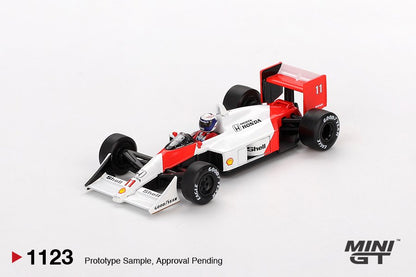 [ETA:  Mar 2026 ] Mini GT 1/64 McLaren MP4/4 #11 Alain Prost 1988 Japanese Grand Prix 2nd Place