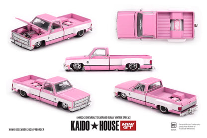 [ETA:  Nov 2026 ] Mini GT x Kaido★House 1/64 Chevrolet Silverado Dually Vintage Spec V2