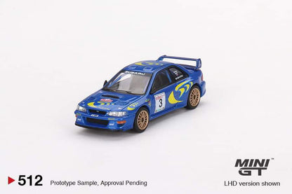 Mini GT 1/64 Subaru Impreza WRC97 97 Rally Sanremo Winner #3