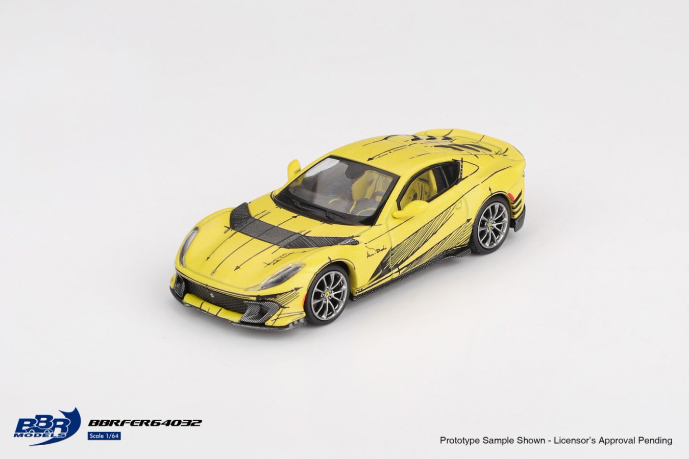 [ETA:  Apr 2026 ] BBR Models 1/64 Ferrari 812 Competizione Tailor Made