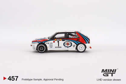 Mini GT 1/64 Lancia Delta HF Integrale Evo Martini 4 Cars 92