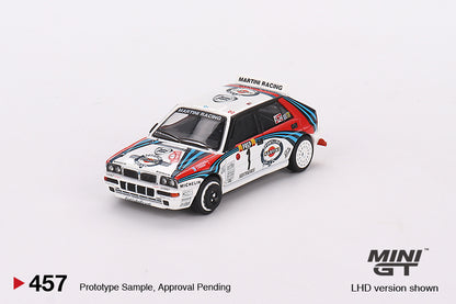 Mini GT 1/64 Lancia Delta HF Integrale Evo Martini 4 Cars 92