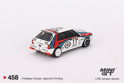 Mini GT 1/64 Lancia Delta HF Integrale Evo Martini 4 Cars 92