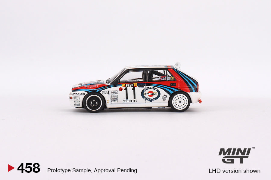 Mini GT 1/64 Lancia Delta HF Integrale Evo Martini 4 Cars 92