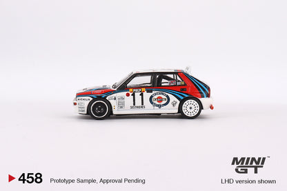 Mini GT 1/64 Lancia Delta HF Integrale Evo Martini 4 Cars 92