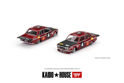 Mini GT x Kaido★House 1/64 Datsun 510 Pro Street Japan V1