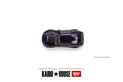 [ETA:  Dec 2023 ] Mini GT x Kaido★House 1/64 Nissan Skyline GT-R (R33) Kaido Works V1