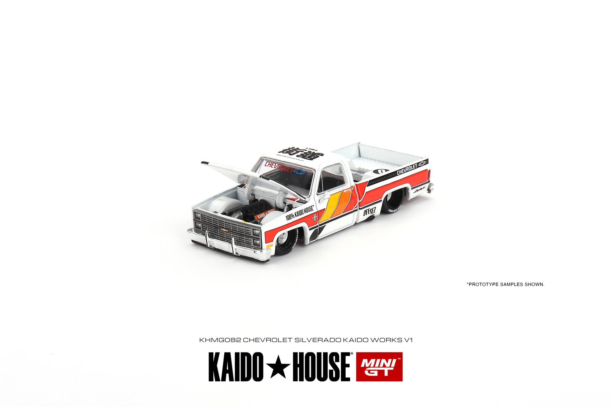 [ETA: Dec 2023 ] Mini GT x Kaido★House 1/64 Chevrolet Silverado Kaido ...