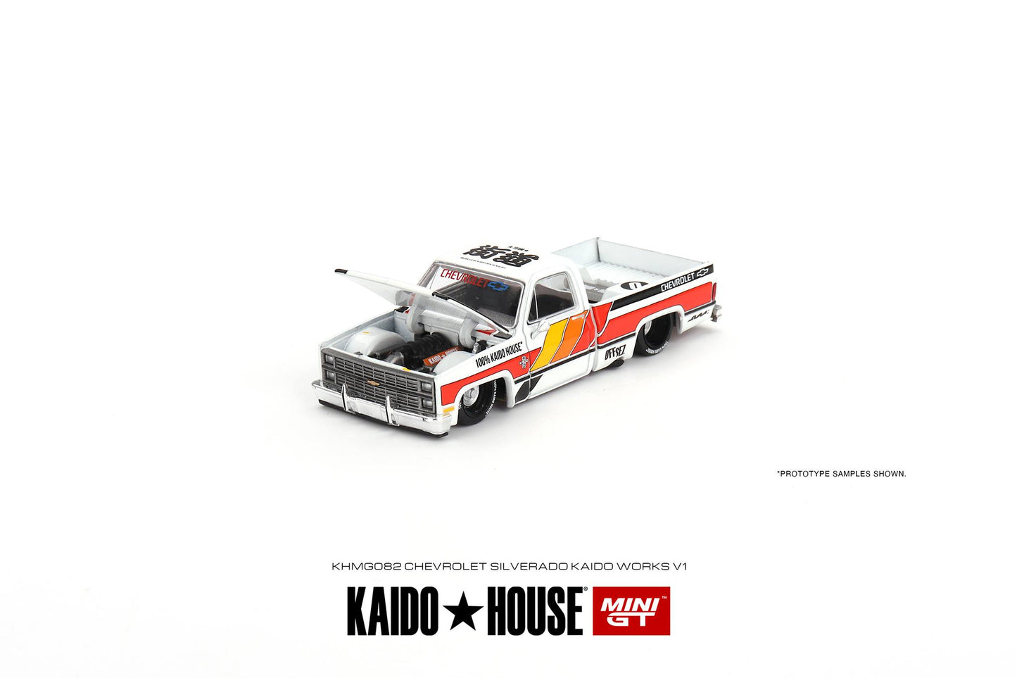 Mini GT x Kaido★House 1/64 Chevrolet Silverado Kaido Works V1