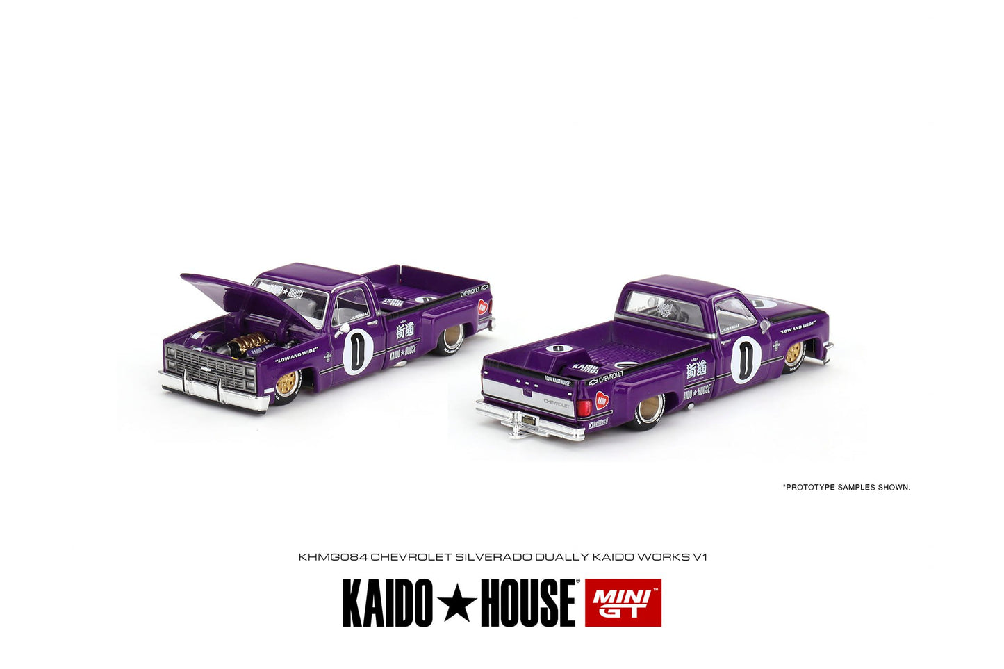 Mini GT x Kaido★House 1/64 Chevrolet Silverado Dually KAIDO V1