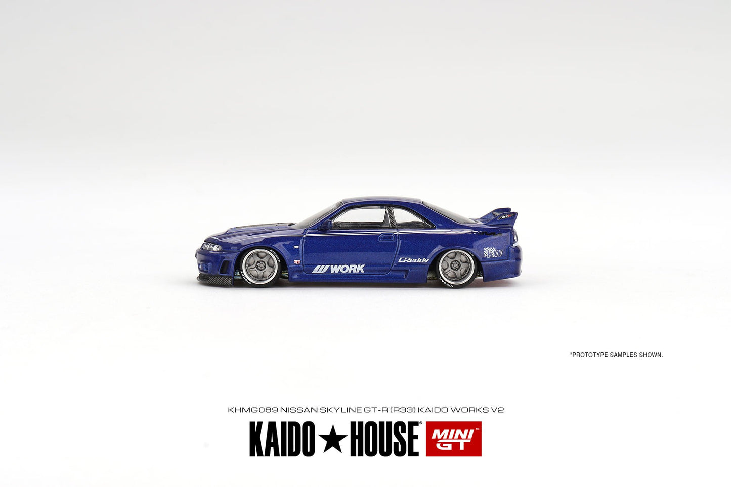 [ETA:  Jan 2024 ] Mini GT x Kaido★House 1/64 Nissan Skyline GT-R (R33) Kaido Works V2