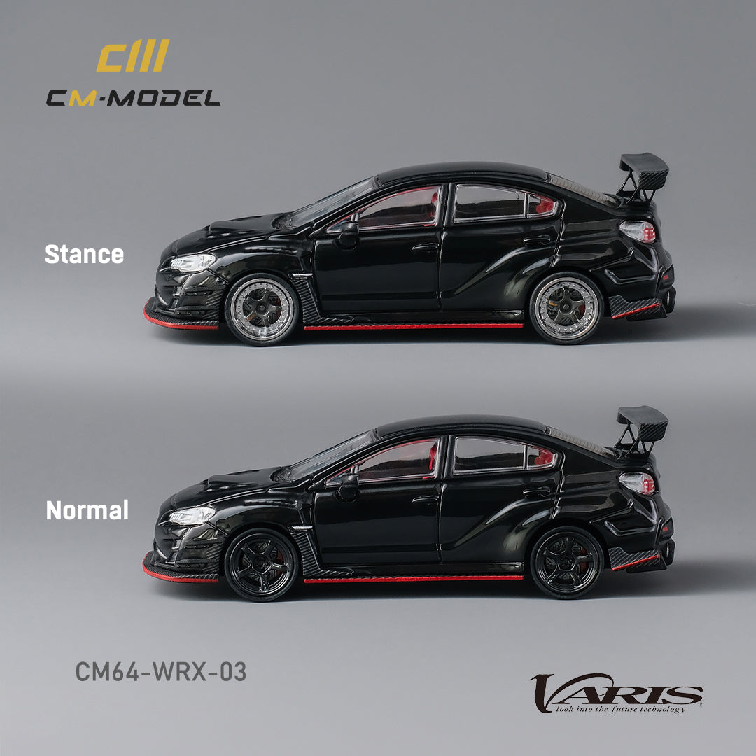 CM Model 1/64 Subaru Varis Widebody 2.0 WRX – Black Ice Diecast