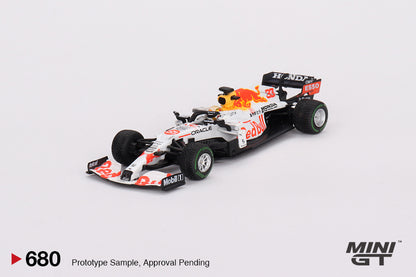 Mini GT 1/64 Red Bull RB16B #33 Max Verstappen 2021 Turkish Grand Prix 2nd Place – MiJo Exclusives