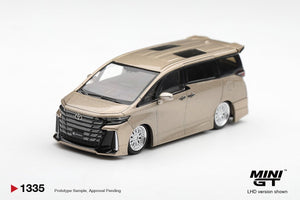 [ETA:  Jan 2027 ] Mini GT 1/64 Toyota Vellfire 40 KUHL Gold Metallic
