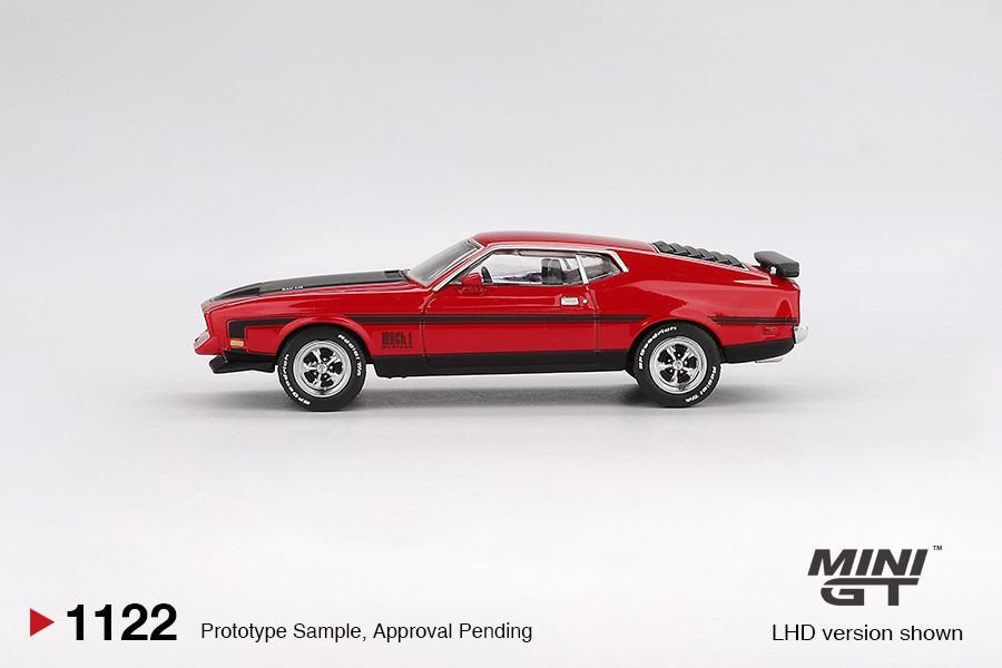 [ETA:  Feb 2026 ] Mini GT 1/64 Ford Mustang Mach1 1971 Race Red