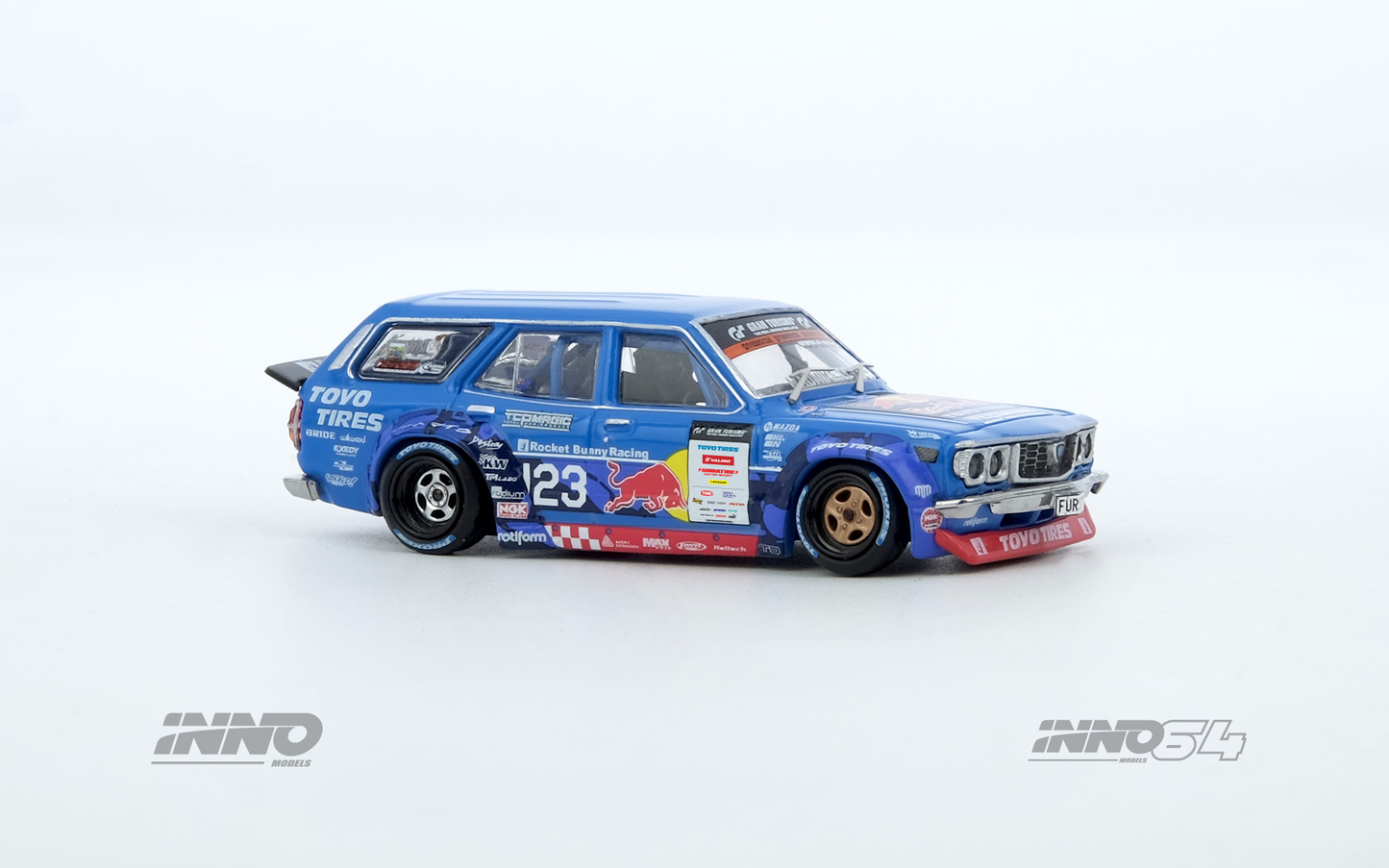 [ETA:  Jun 2025 ] Inno64 1/64 MAD MIKE 1976 MAZDA RX3 Station Wagon 
D1GP Series 2024