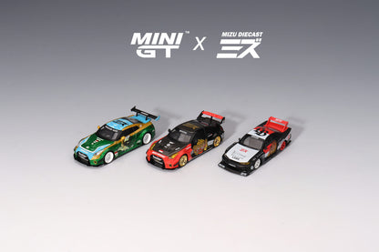 Mini GT 1/64 Nissan LB-Super Silhouette S15 SILVIA “Garuda” MINI GT x MIZU Diecast ****in clamshell blisters***