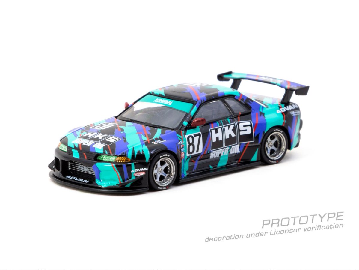 [ETA:  Jul 2026 ] Tarmac Works 1/64 Nissan Skyline (R32) Widebody HKS - Jon Sibal Design