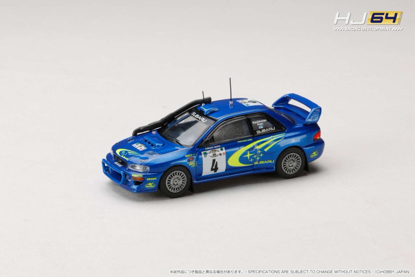 [ETA:  NA ] Hobby Japan 1/64 1/64 SUBARU IMPREZA WRC 2000 SAFARI