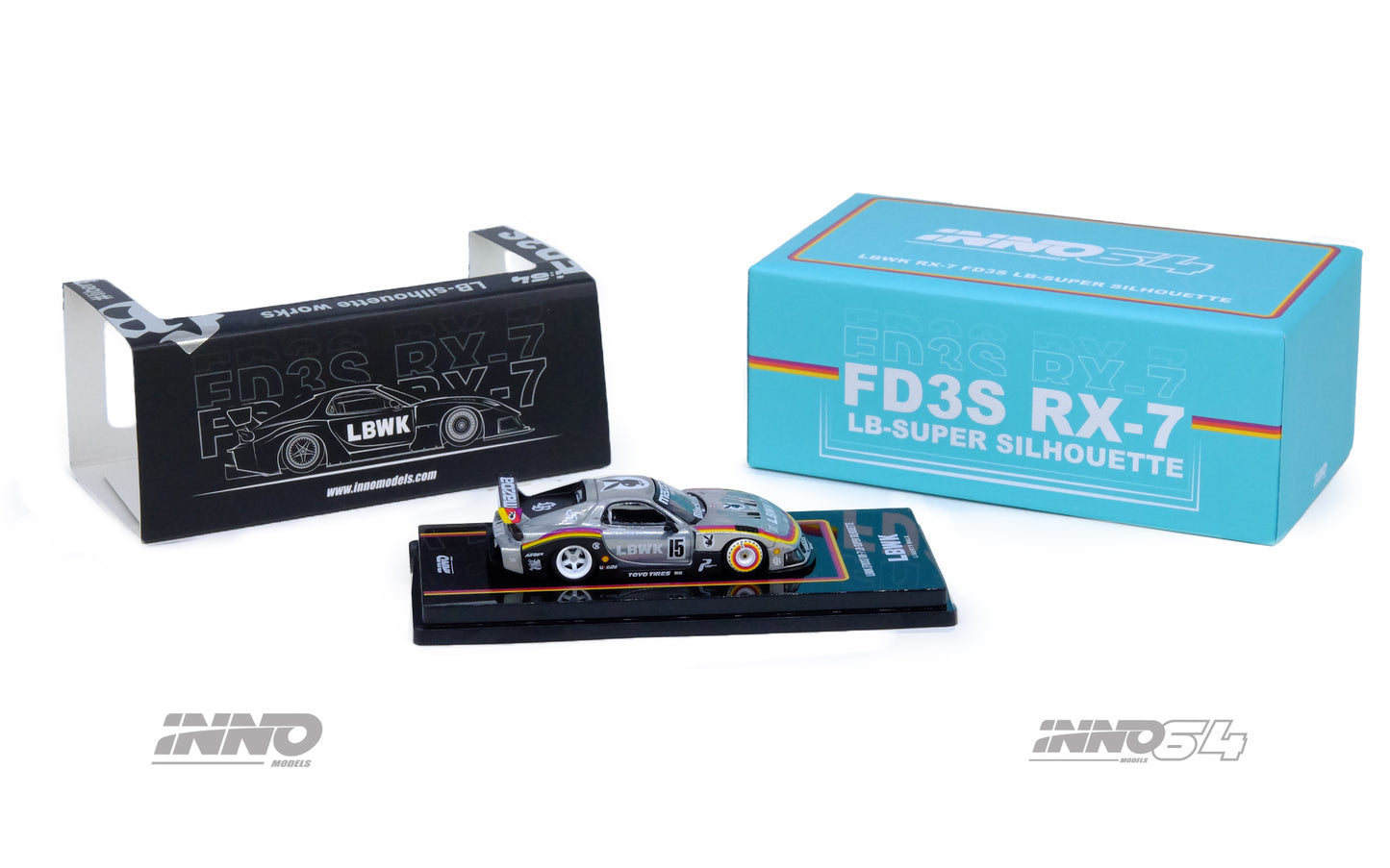 Inno64 1/64 Mazda RX7 (FD3S) LB-Super Silhouetter ***China Exclusive***