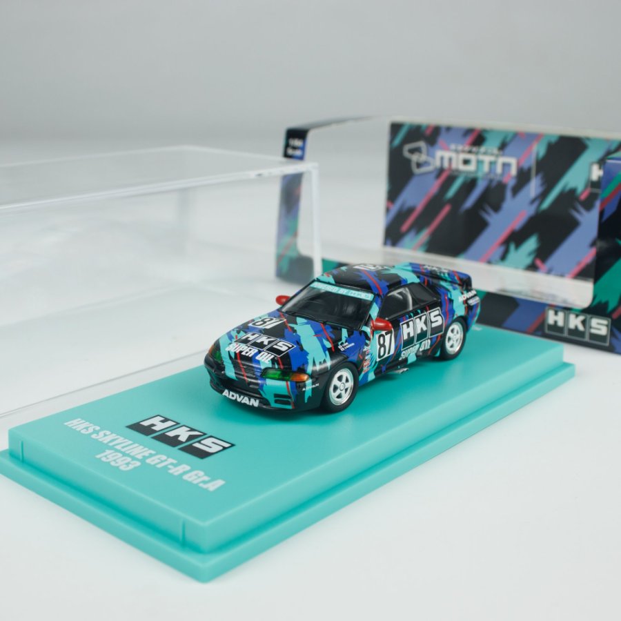 [ETA:  Feb 2026 ] Kyosho 1/64 HKS SKYLINE (BNR32) Gr.A 1993