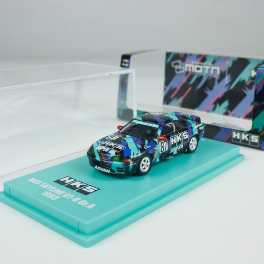 [ETA:  Feb 2026 ] Kyosho 1/64 HKS SKYLINE (BNR32) Gr.A 1993