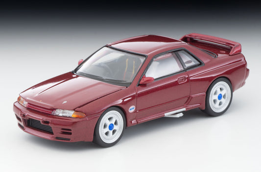 Tomica Limited Vintage 1/64 LV-N NISSAN Skyline GT-R R32 Group A Plain Color Version Red