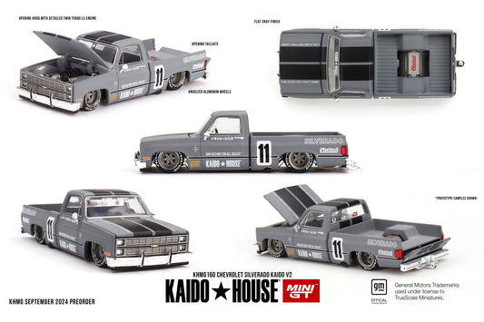 [ETA:  Oct 2025 ] Kaido★House x Mini GT 1/64 Chevrolet Silverado KAIDO V2