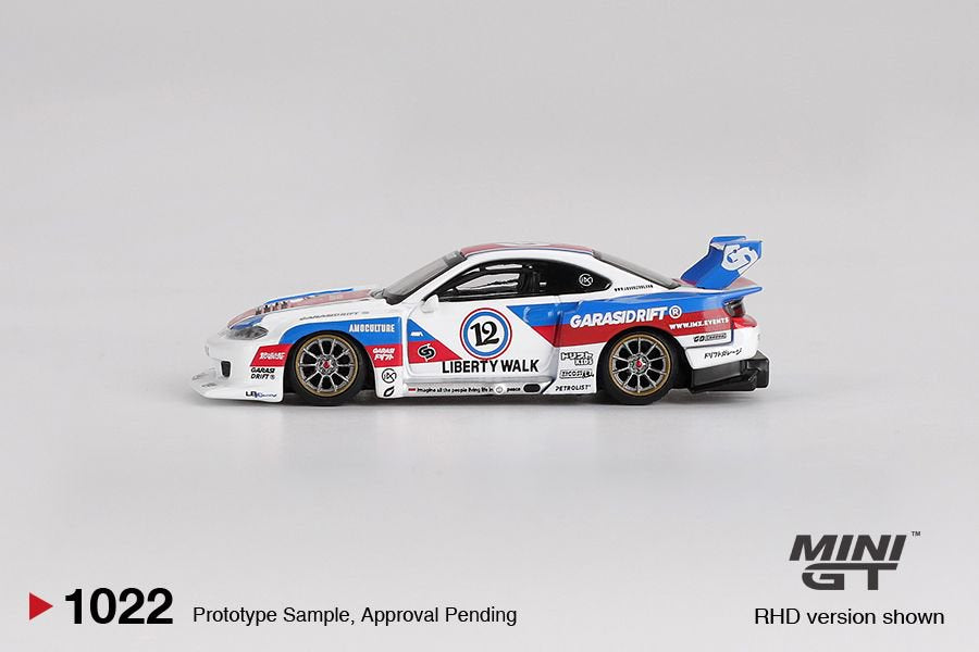 [ETA:  Feb 2026 ] Mini GT 1/64 Nissan LB-Super Silhouette S15 SILVIA
GARASIDRIFT x LBWK 2025