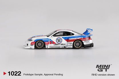 [ETA:  Feb 2026 ] Mini GT 1/64 Nissan LB-Super Silhouette S15 SILVIA
GARASIDRIFT x LBWK 2025