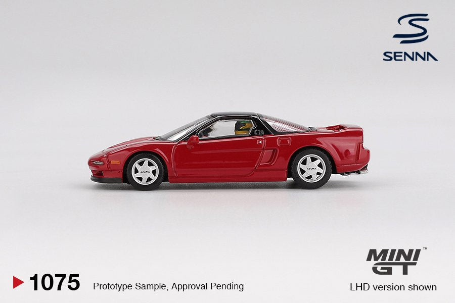 [ETA:  Dec 2025 ] Mini GT 1/64 Honda NS-X Prototype Midship Sports 1989 Ayrton Senna w/ Figure