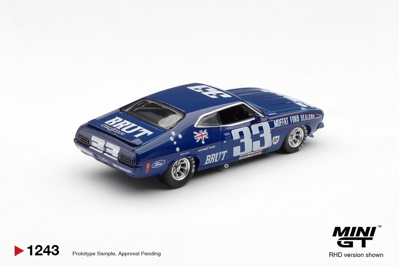 [ETA:  Feb 2027 ] Mini GT 1/64 Ford XB Falcon GT #33 1974 Bathurst 1000 Australia Exclusive