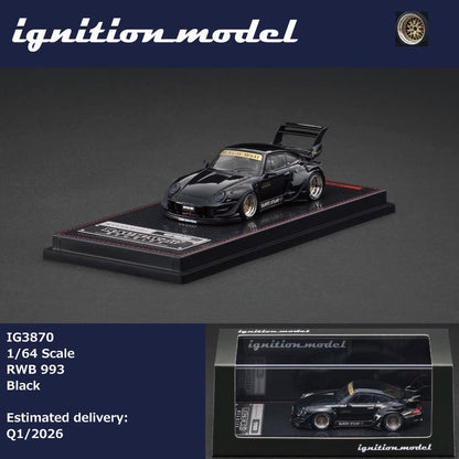 [ETA:  Aug 2026 ] Ignition Model 1/64 RWB 993 Black