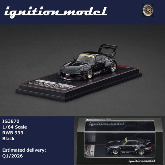 [ETA:  Aug 2026 ] Ignition Model 1/64 RWB 993 Black
