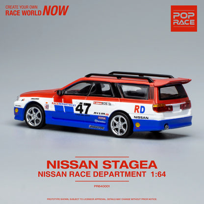 Pop Race 1/64 Nissan Stagea Race Department
