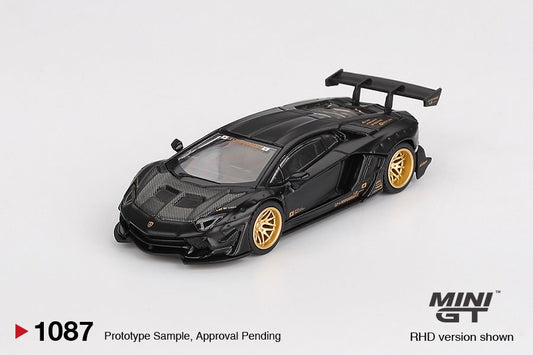 [ETA:  Feb 2026 ] Mini GT 1/64 LB★WORKS Lamborghini Aventador 
Limited Edition Matte Black